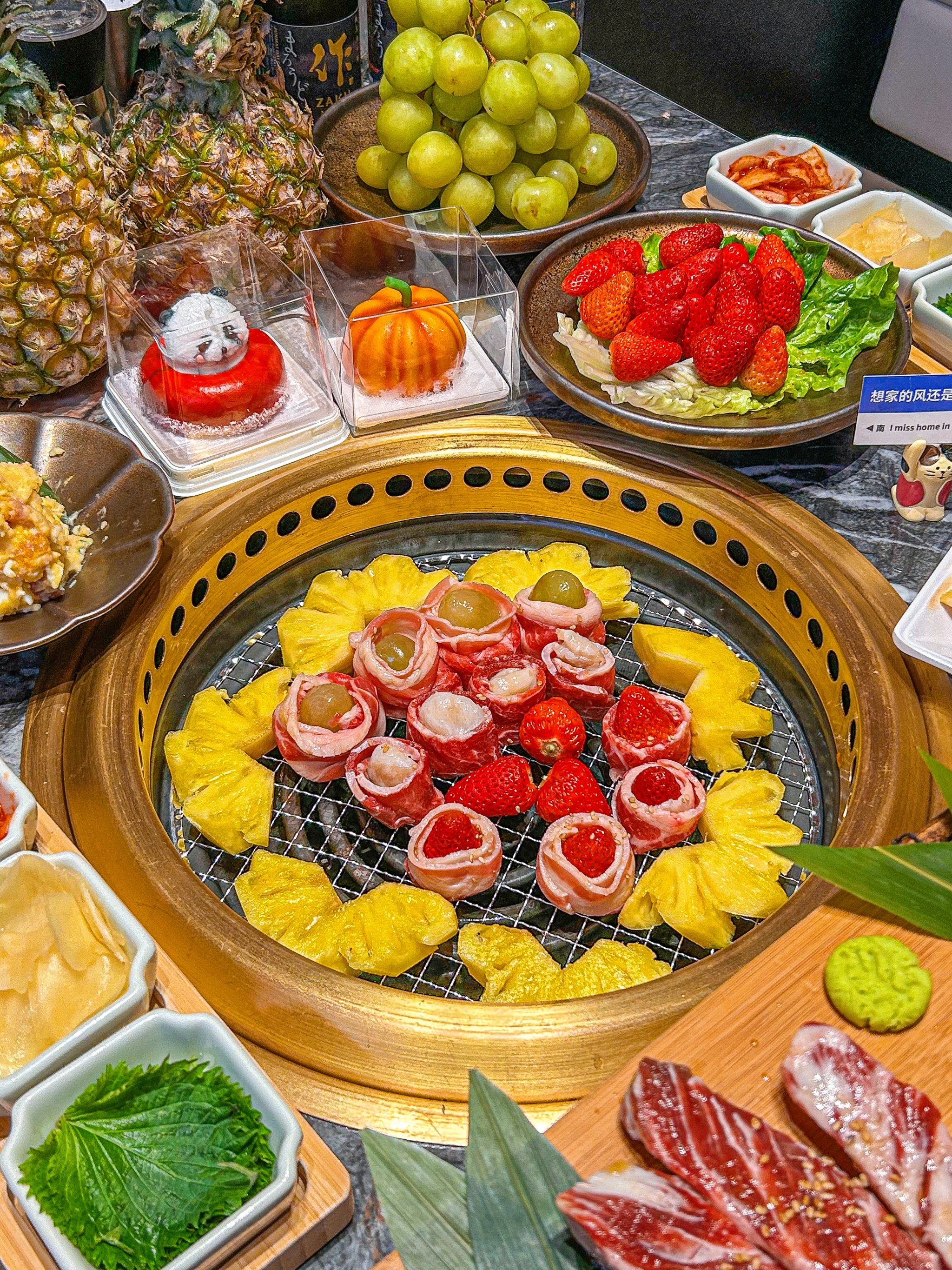 烧烤中常见的蔬果组合与风味