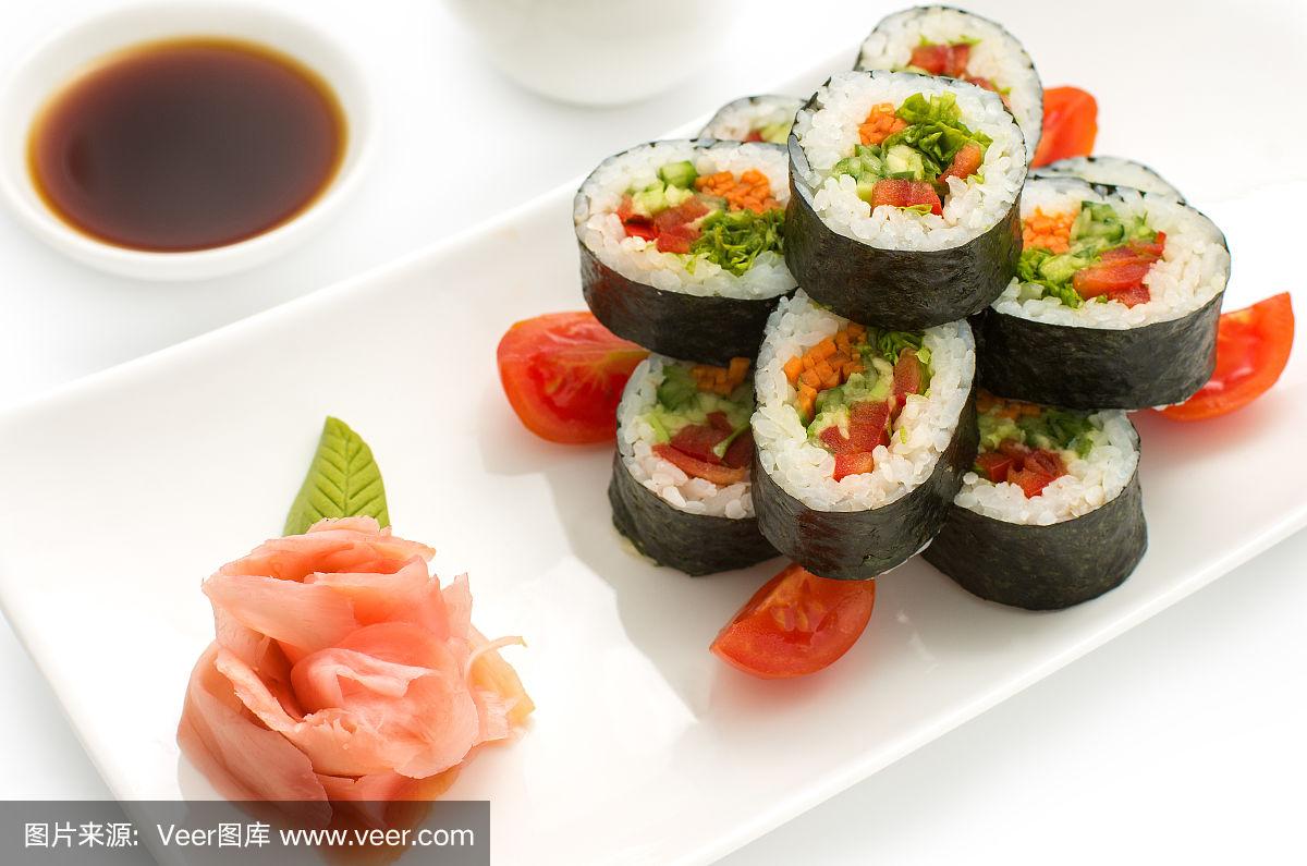 素食寿司的基本材料有哪些